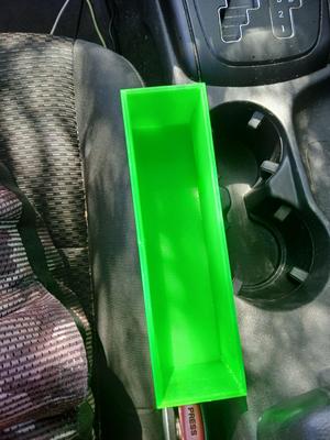 Car crevice / gap holder, passenger side storage