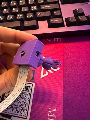 RasPi Cam V2 1515 3mm extrusion ball mount