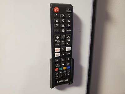 Magnetic Mounted Samsung TV Remote Holder 60x10x3 mm Magnets