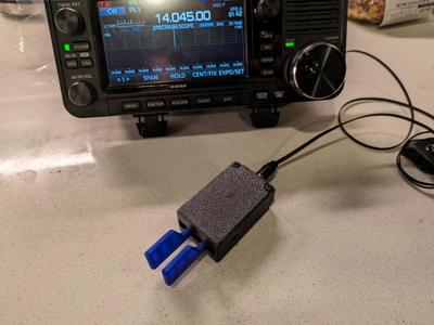 Iambic CW Morse Code Paddle by KM4CFT