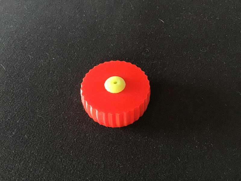 Exploding Plastic Bottle Caps for Target Practice