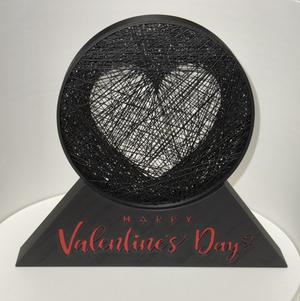 VALENTINES DAY STRING-ART / BE MY VALENTINE
