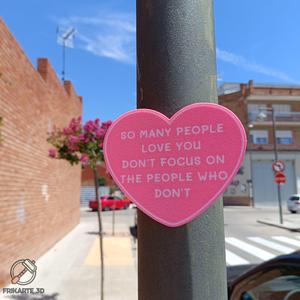 Heartfelt Reminder Sign