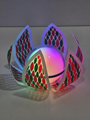 Lotus blossom decor