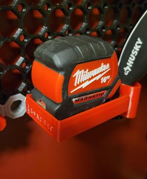 SORTSET Milwaukee 16' Tape Measure Tray for Multiboard