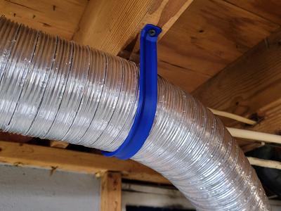 Customizable Duct & Pipe Mounting Bracket
