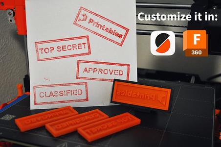 Super Easy Customizable Stamp