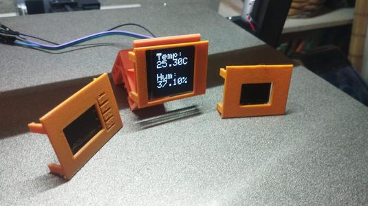OLED stand (20x20 mm aluminium profile)