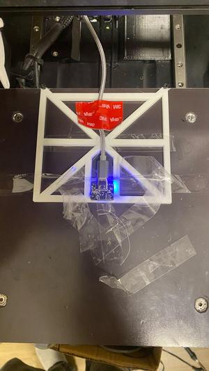 accelerometer bed mount for Ender 3 v3 se