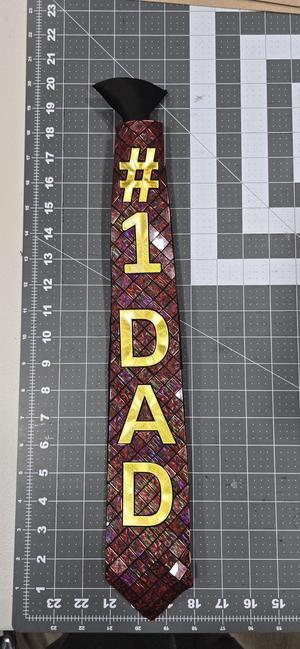 #1 Dad Tie