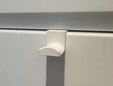 Hanger hook for cabinet doors