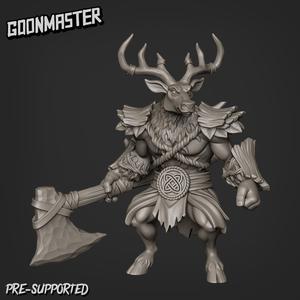 Deer Stone Axe Warrior