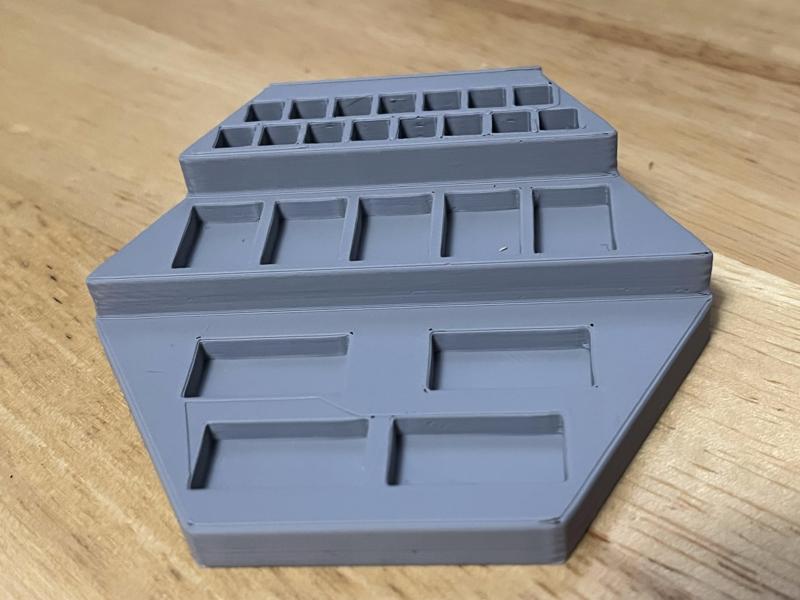 settlers of catan board piece holder