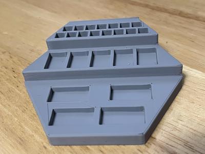 settlers of catan board piece holder