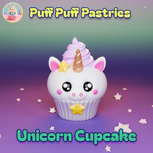 Kawaii Unicorn Cupcake Chibi