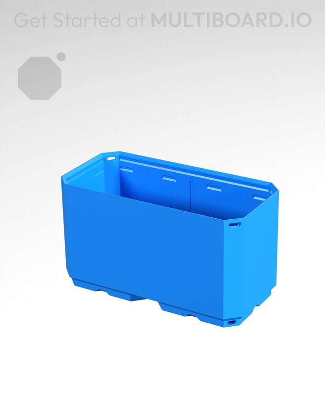 2x1x1 - Simple Walls - Multibin Shell
