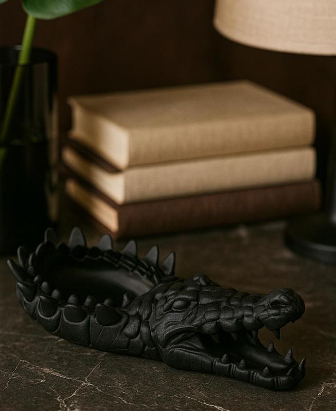 Crocodile Tray – Fantasy Jewelry & Trinket Dish