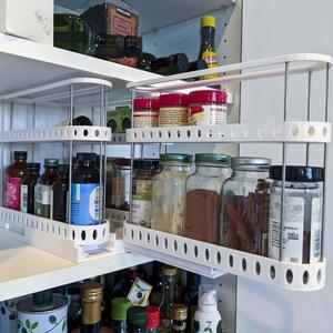 Spice Rack Pullout with Metal Rods