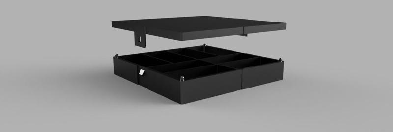 Shallow Storage Box