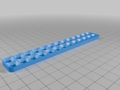 DecFinity 13x2 (130mm x 20mm) base plate