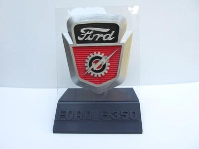 Ford Vintage Emblem Logo F-350
