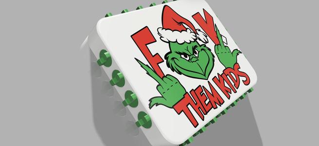 FK Grinch Annoying Card/Cash Box for Christmas