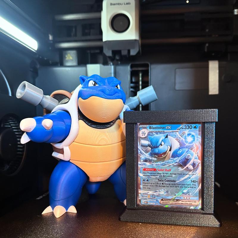 Collector's Choice: Trading Card Display Stand for 3x4 Top Loader