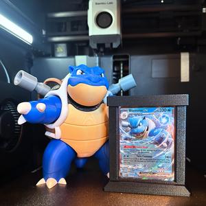 Collector's Choice: Trading Card Display Stand for 3x4 Top Loader