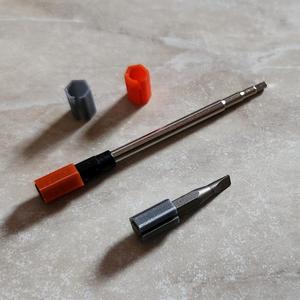 Hexbit adapter (6.35mm to 4mm/5mm)