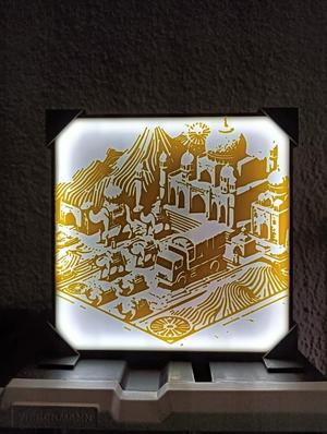 Silkroad Lamp/Deco (DIY) With Easy Solution To Change Front !