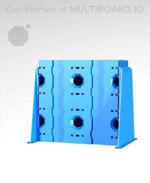 2x2 - 8x Stack - Single-Sided Multipoint Plate