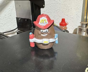 Firefighter Chicken McNugget