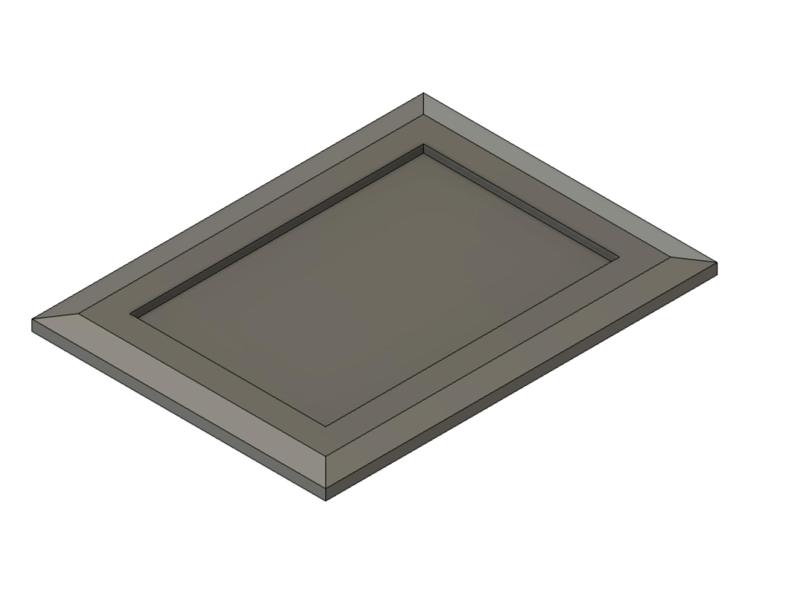 4x6 Picture Frame Template.stl