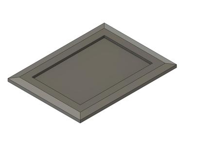 4x6 Picture Frame Template.stl