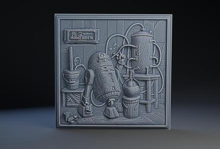 Off-Duty in the Outer Rim Collection : R2-Homebrew.