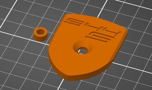 Porsche 944 s - Speaker Badge