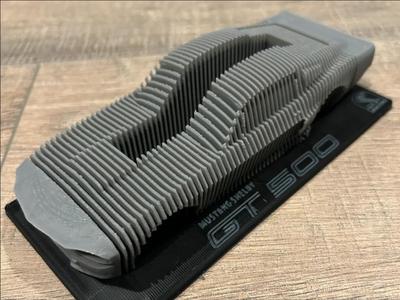 Muscle Car business card holder