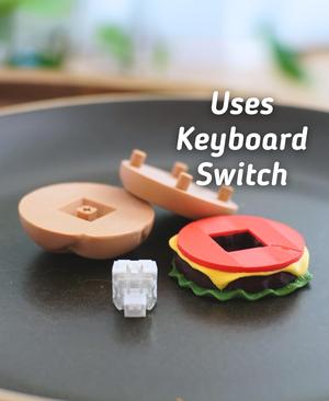 Burger Clicker –  Ludo Toy – Burger fidget