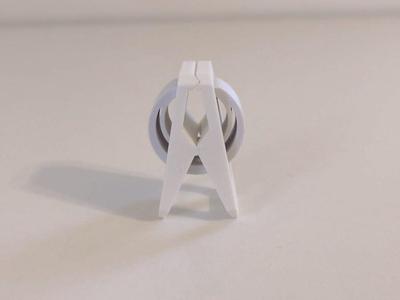 Universal clip with a safety margin