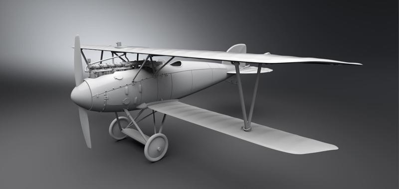 Albatros D WW1 Biplane scale model