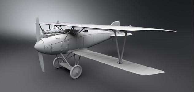Albatros D WW1 Biplane scale model