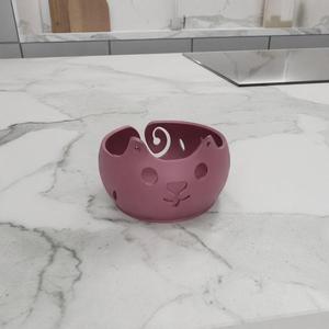 3D Cute Cat Bowl and Home and Living with 3D Stl Files & Cat Decor, Cat Print, 3D Printed Decor, Gifts for Her, 3D Printing, Jewelry Box