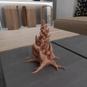 3D Orkish Tree Stl For Home Decor With Stl Files and Ready to Print & Tree Art, 3D Printing, Tree Decor, 3D Printed Decor, Tree Print