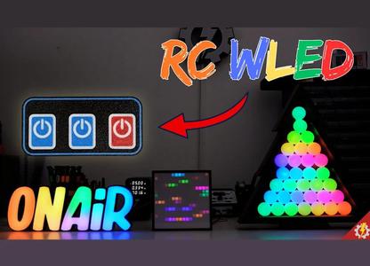 REMOTE CONTROL for WLED Wi-Fi with ESP32 C3