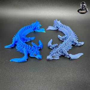 Sea Dragon – Articulated – Print in Place – Flexi – No Support