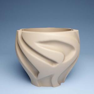Plant pot with drainage STL 3D Printer file: instant download, plant lover gift