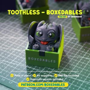 Toothless – Boxedables [Fan Art]