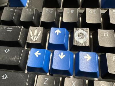 Valorant Jett Keycaps,l Cherry MX Switches Ducky