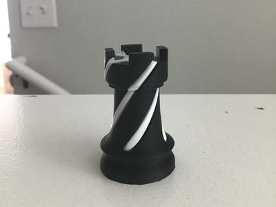 Passthrough Chess Rook