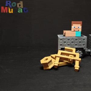 Minecraft Steve’s 3d printer